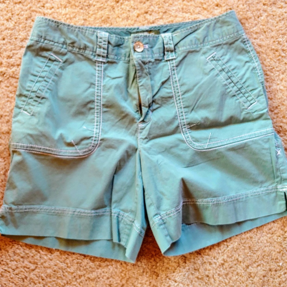Eddie Bauer Women's Green Shorts